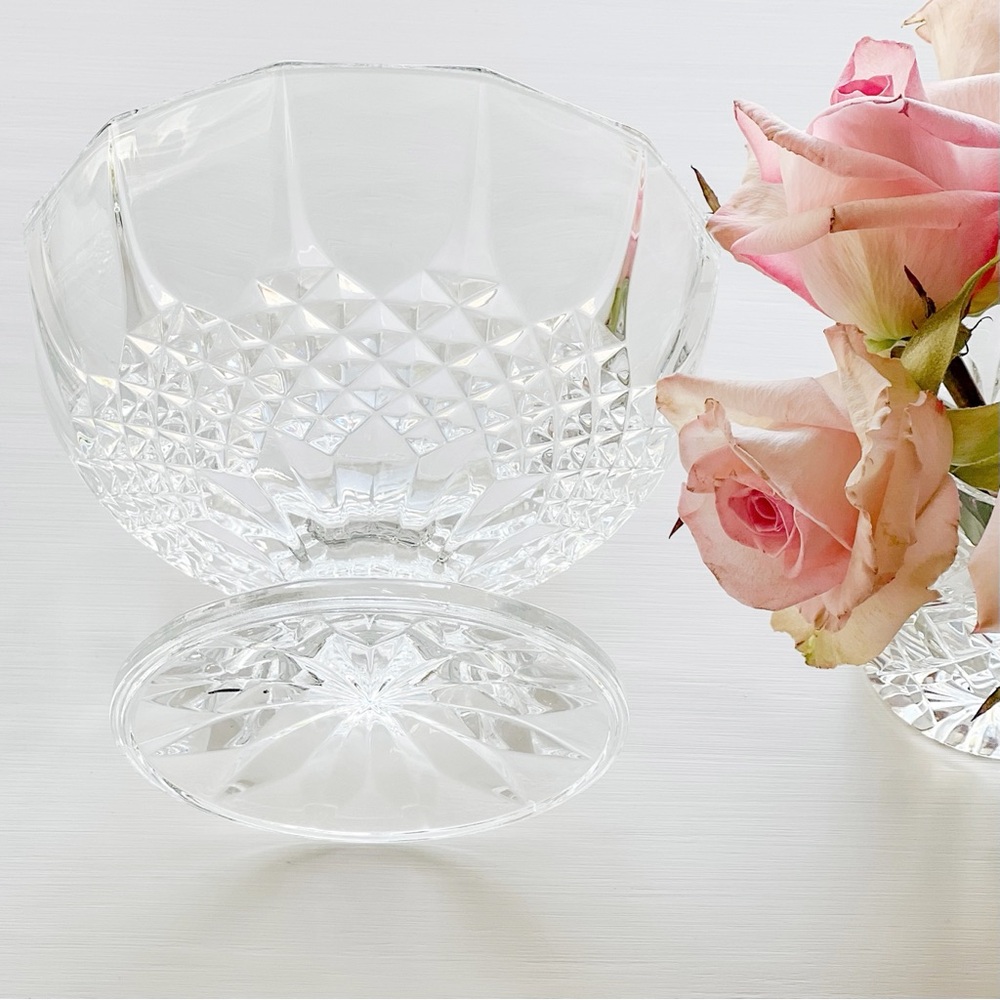 Two Vintage Crystal Serving Bowls - Picture 4 of 4